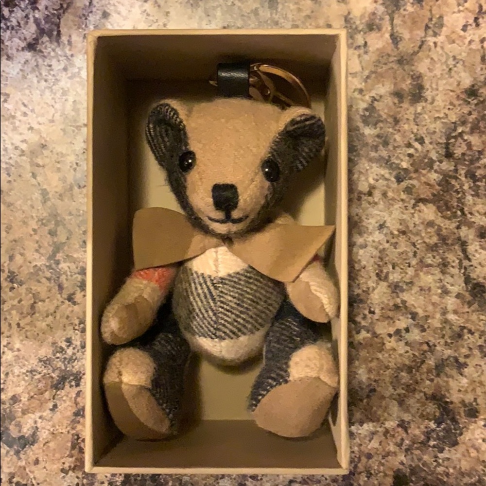 Thomas Bear Charm In Vintage Check Cashmere
